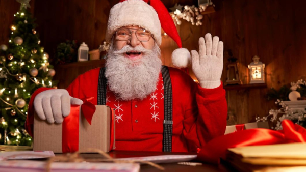 Papá Noel está llegando a la ciudad
