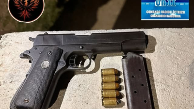 Detuvieron a un hombre armado en Remanso Valerio