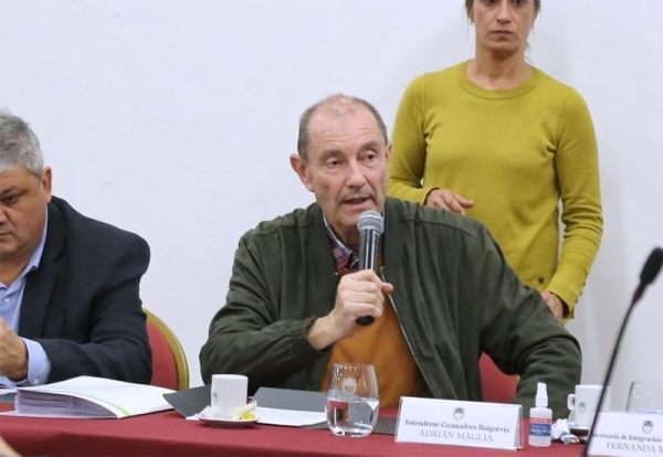 Maglia se reunió con Perotti y el Ministro de Desarrollo Social de la Nación