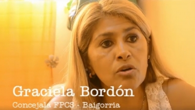 Graciela Bordón: "Trabajo desde siempre para la gente"