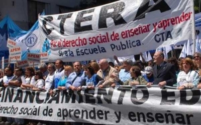 Ctera rechazará la conciliación obligatoria y habrá paro docente
