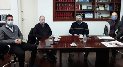 Autoridades de Aguas se reunieron con Maglia