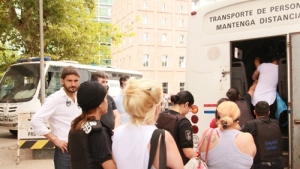 El ministro Pullaro participó del traslado de 69 detenidas a la nueva Alcaidía Regional de Rosario