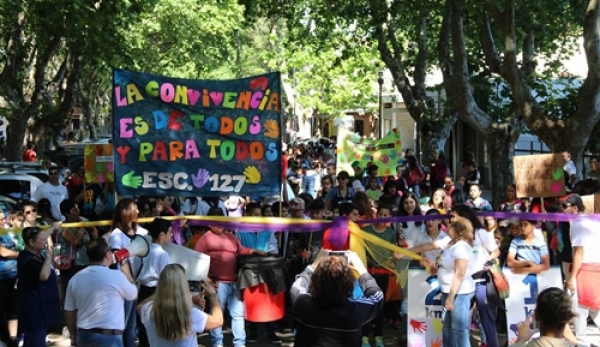 Caminata educativa para la sana convivencia