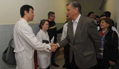 Binner en Baigorria: “El modelo de salud de Santa Fe es ejemplo en el país”