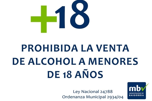La Municipalidad de Granadero Baigorria lanzó la “Campaña: Venta responsable de alcohol”