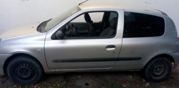 Renault Clío usado en el crimen de Facundo Contreras