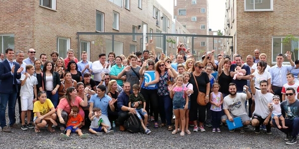 La pesada herencia: Empezó la entrega de los departamentos construidos por el ProCreAr en Baigorria