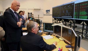 Bonfatti inauguró en Rosario el Centro de Control de Operaciones de la EPE