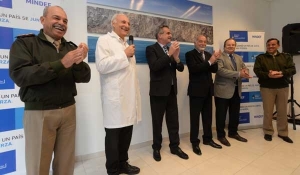Rossi visitó el Centro de Salud de las FFAA “Veteranos de Malvinas”