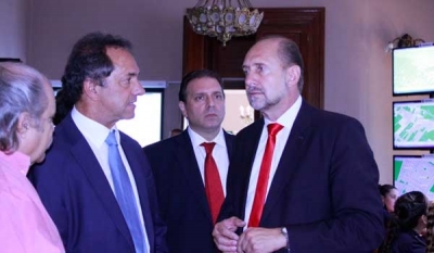 Perotti se reunió con Scioli