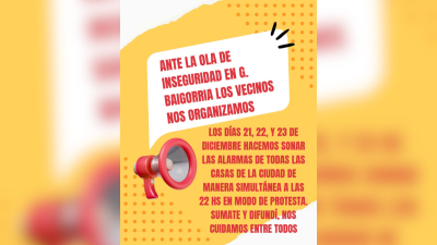Vecinos de Paraíso y Los Naranjos hacen sonar sus alarmas en pedido de mayor seguridad