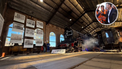 Pérez inauguró el Museo Taller Ferroviario “La Emperatriz”