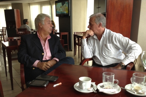 De la Sota se reunió con Salomón y acordaron recorrer juntos Santa Fe con vistas a las elecciones de octubre