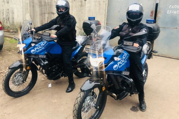 Dos motos de alta cilindradas y tecnología se suman a la flota policial