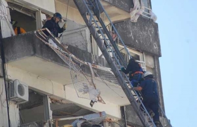 Demolerán los edificios afectados por la explosión en Rosario