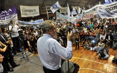 “Es hora de que los que quieren ser presidente le empiecen a hablar con la verdad al pueblo argentino”