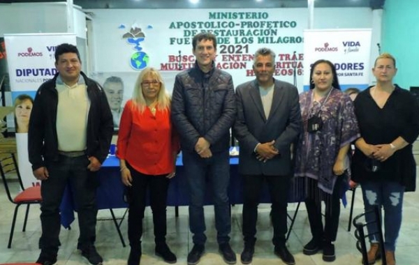 El diputado Argañaraz acompañó a Torrico en el lanzamiento de campaña