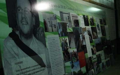 Se le colocó el nombre de Fabricio Simeoni al SUM del IRAR