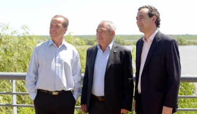 Barletta, Giustiniani y Javkin juntos