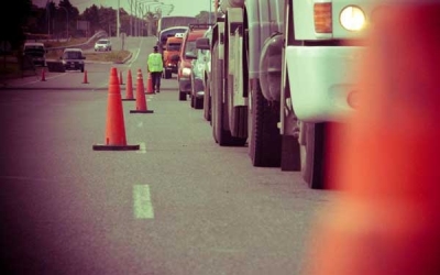La Agencia provincial de Seguridad Vial implementó medidas de seguridad en el cordón industrial rosarino