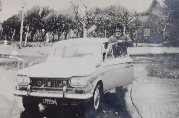 Foto realizada el 16 de julio de 1973, cerca de las 11 horas, en Belgrano y Chacabuco