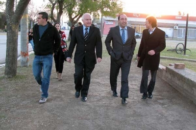 Lifschitz visitó Pueblo Esther y Coronel Bogado