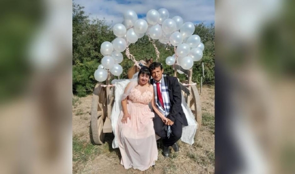 Una pareja de baigorrienses recorrió más de 700 kilómetros para casarse en Santiago del Estero