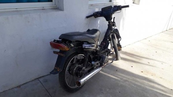 Recuperan moto con pedido de secuestro en Bermúdez