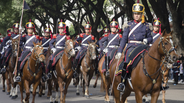 Así será el recorrido del Regimiento de Granaderos por la región
