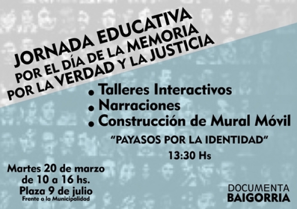 Jornada por la memoria en Baigorria