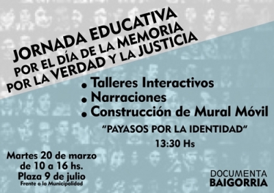 Jornada por la memoria en Baigorria