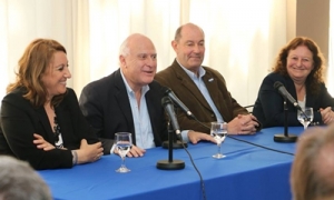Maglia, Fein y Lifschitz firmaron el Plan del Parque de la Cabecera