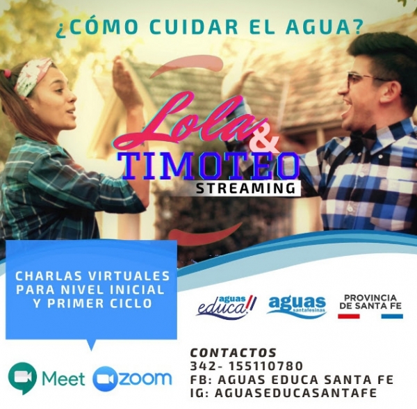 “Aguas Educa virtual” realizó cerca de 200 charlas destinadas a escuelas de distintas localidades del territorio santafesino