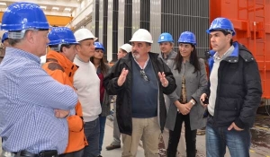 Ramos visitó la ciudad de Gálvez y convocó a seguir apoyando el trabajo de los intendentes