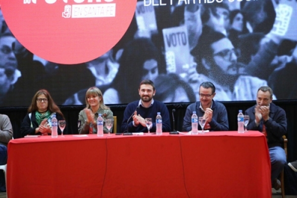 El 10° Congreso Provincial del PS en Santa Fe ratificó un fuerte respaldo a la reforma de la Constitución provincial
