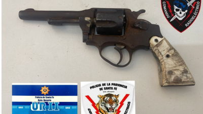 Un hombre es detenido por daños y tenencia de arma  de fuego