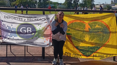 Morena Flemati tuvo un destacado rendimiento en las Olimpíadas Especiales