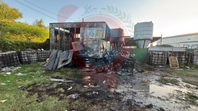 Foto gentileza Bomberos Voluntarios de Granadero Baigorria