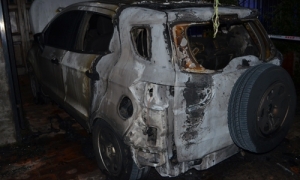 #SanLorenzo Incendiaron el auto de la periodista Gloria de los Ríos