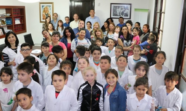 Alumnos de la Escuela 2 de abril visitaron la Municipalidad