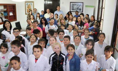 Alumnos de la Escuela 2 de abril visitaron la Municipalidad
