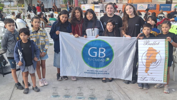 El Ballet Folklórico Municipal Infantil de Baigorria brilló en su debut competitivo
