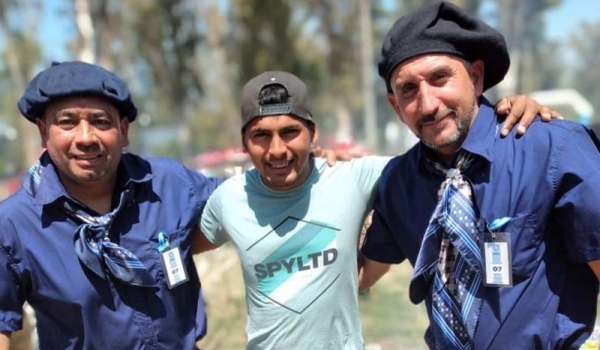 Gran labor de un asador de la en el Campeonato Nacional
