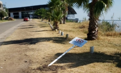 Fracasó la primera noche que restringe estacionar en la costanera norte baigorriense