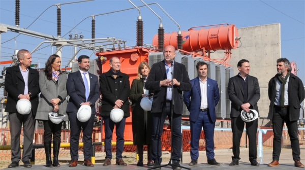 La provincia inauguró la Estación Transformadora Granadero Baigorria