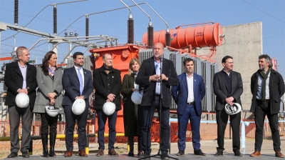 La provincia inauguró la Estación Transformadora Granadero Baigorria