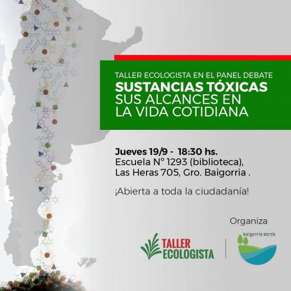 Panel debate con el Taller Ecologista en Baigorria