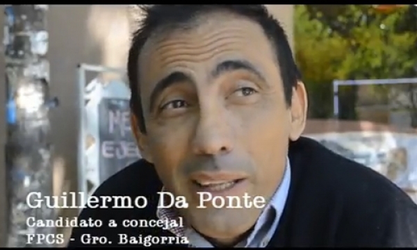 Da Ponte: "La gente nos recibe muy bien en campaña"