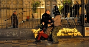 Incidentes y represión en el Encuentro Nacional de Mujeres